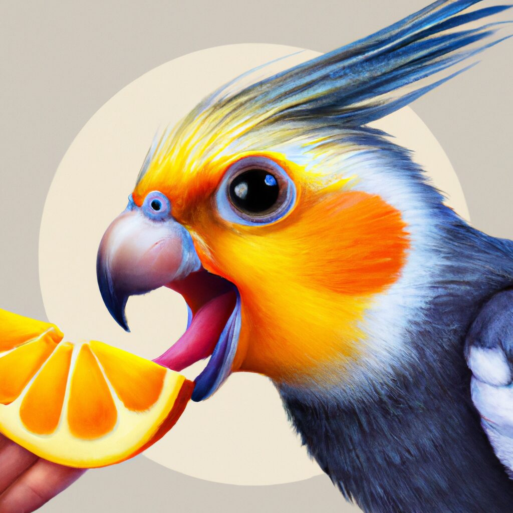 Can cockatiels eat oranges